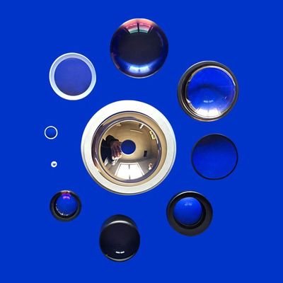 25 मिमी व्यास और 150 मिमी फोकल लंबाई के साथ कस्टम BK7 सामग्री एलईडी रिफ्लेक्टर कप