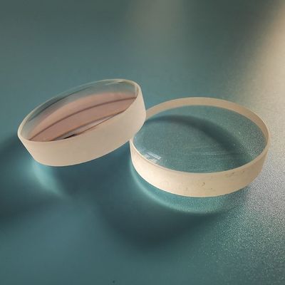 AR Coated Plano Convex Spherical Fused Silica Lens Antireflective Coated