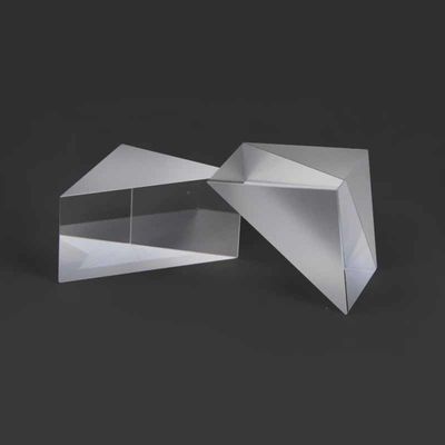 ZnSe Quartz Optical Glass Cube Prism , Dichroic Dispersion Beam Splitter Prism