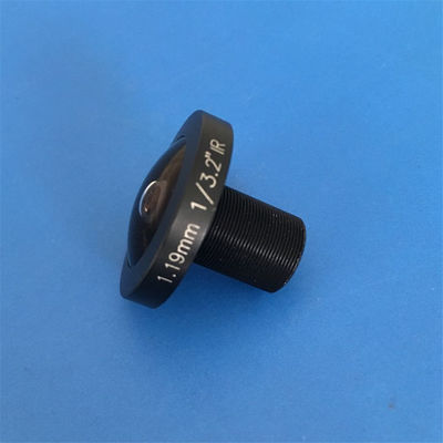 Customized mega pixels cctv f2.5 1.3mm 1/2.3 inch 230 degree m12 fisheye lens