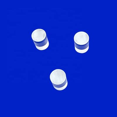 10mmx60mm Sapphire 0.5mm To 50mm Glass Rod Lens For Laser Machine