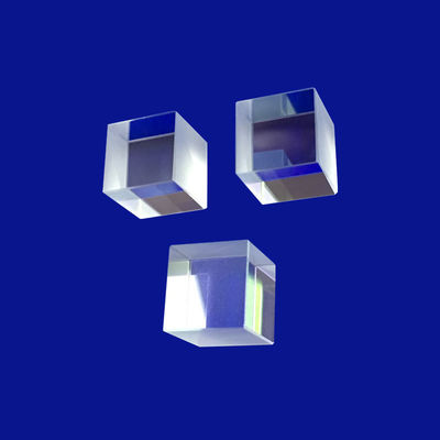 Transparent 10/5 To 60/40 Optical Lens Design , Optical Glass X Cube